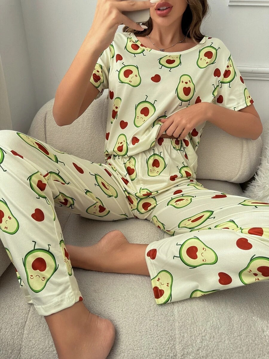 Avocado Dreamland PJ Set