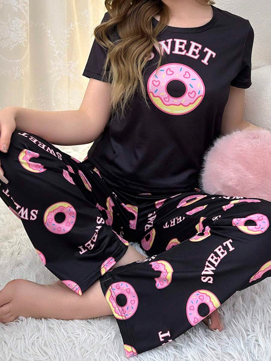 Night Sweet Donut PJ Set