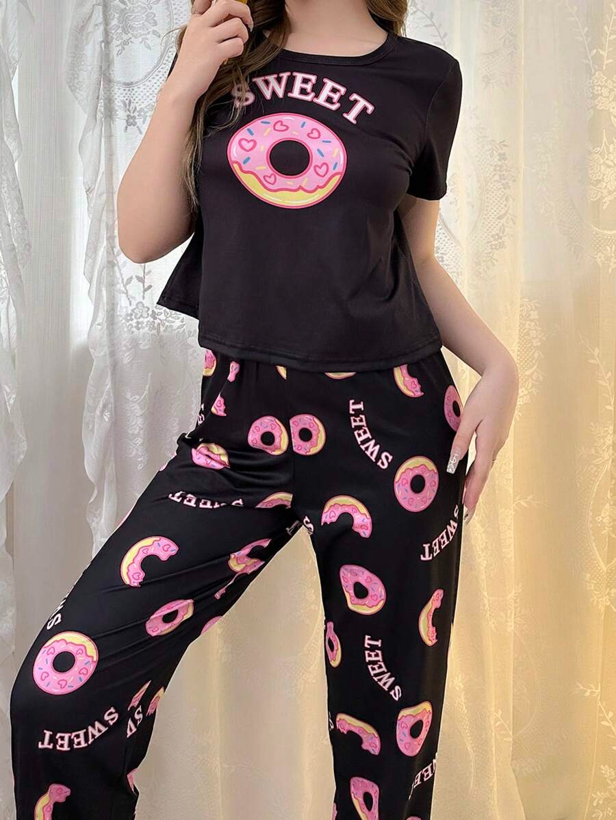 Night Sweet Donut PJ Set