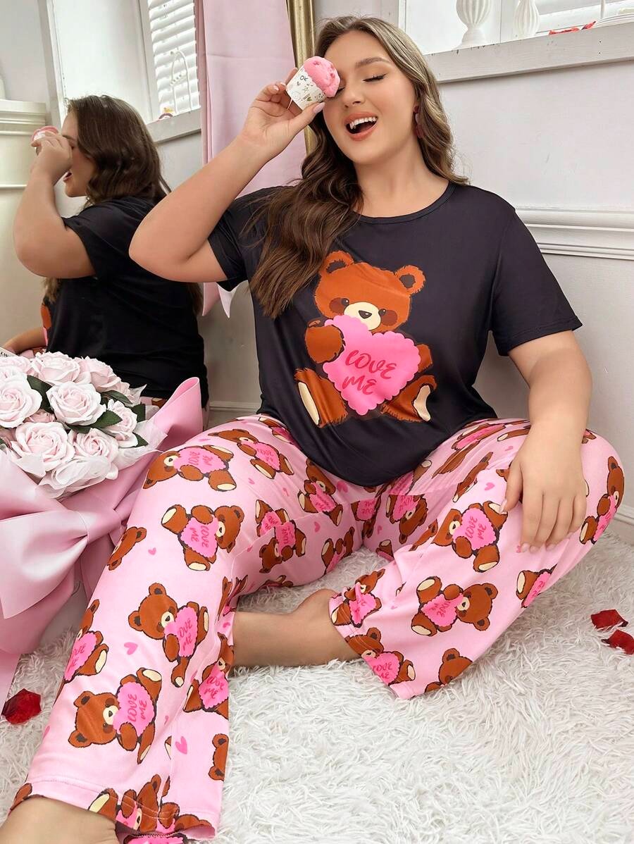 Love Me Bear PJ Set