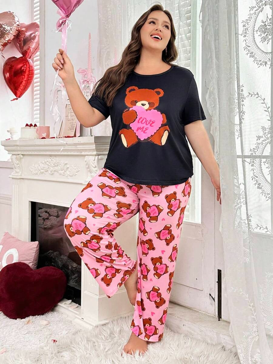 Love Me Bear PJ Set