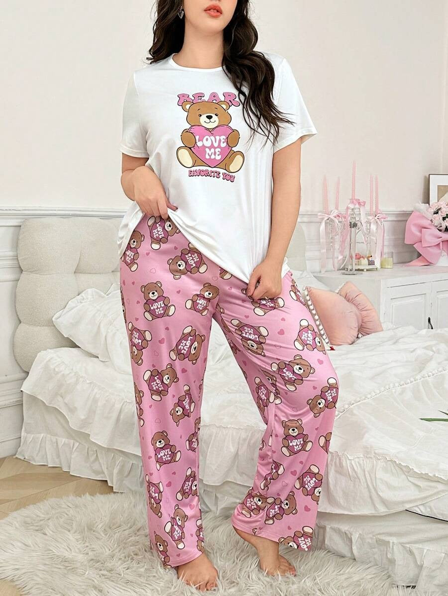 Love Me Bear PJ Set