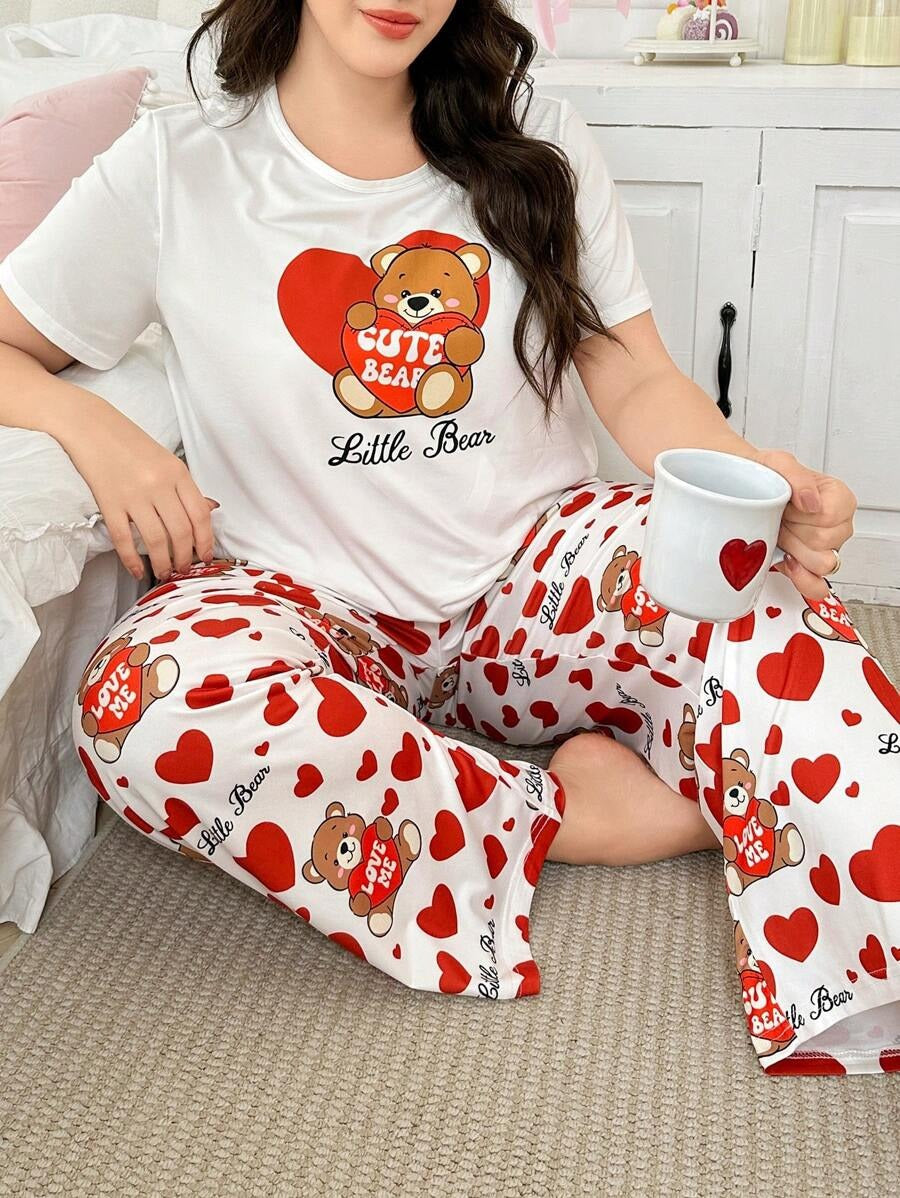 Cute Little Bear PJ Set