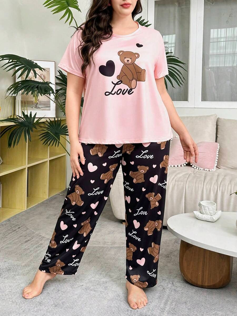 Love Teddy PJ Set