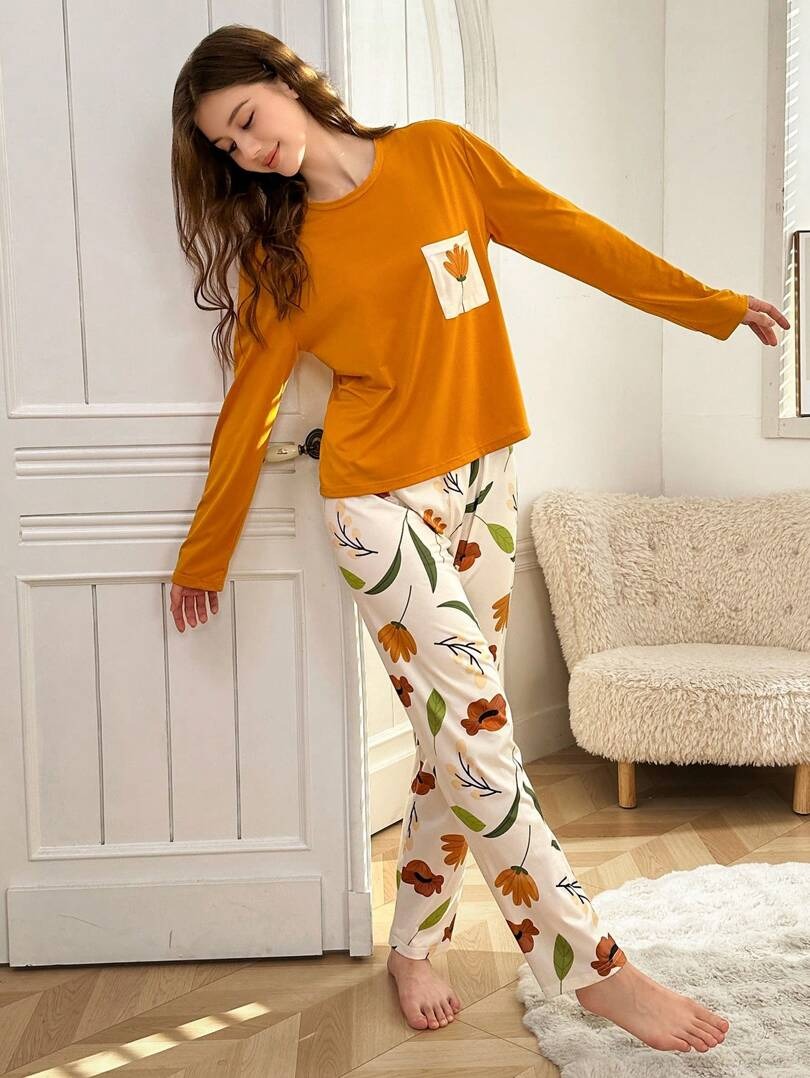 Pocketful of Petals PJ Set