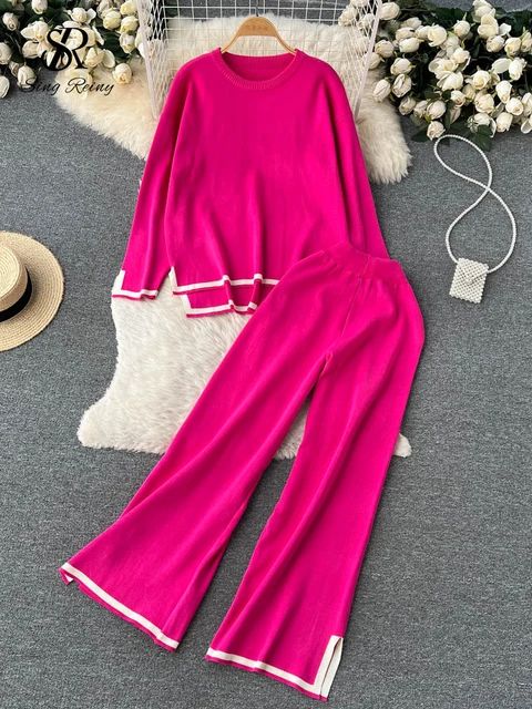 Slit Full Sleeve with Palazzo For Women PJ Set