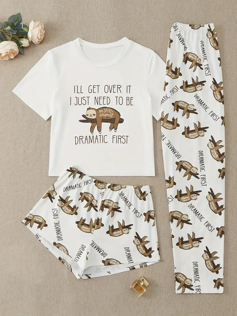 Dramatic First 3 Piece Nightwear