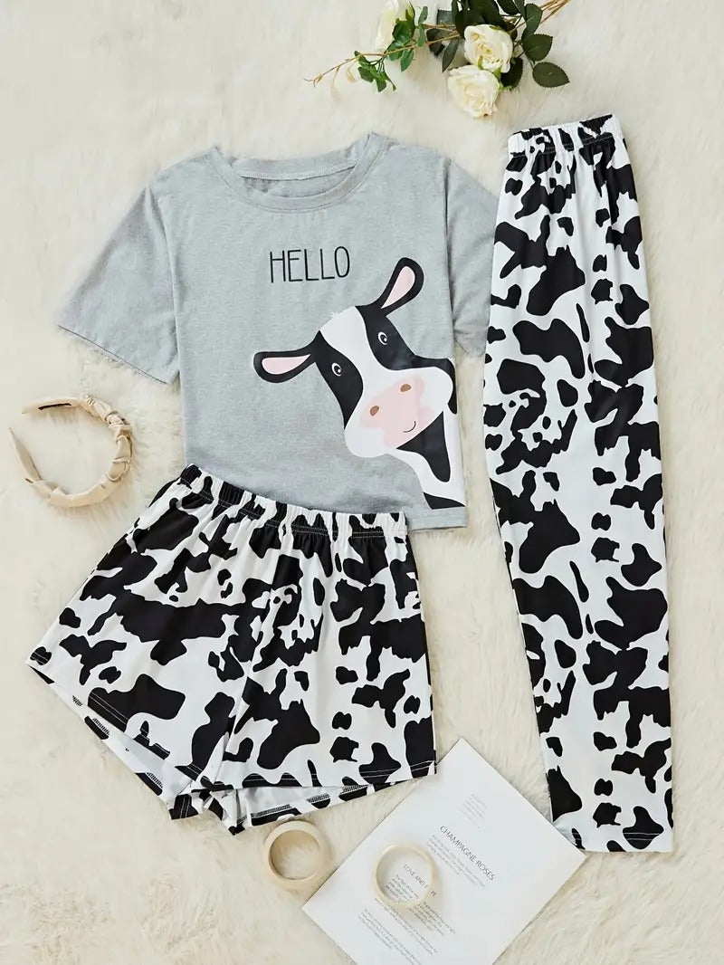 Sleepy Cowgirl 3 piece nightwear